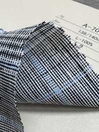 A-7069 Lin 100% Prince De Galles[Fabrication De Textile] ARINOBE CO., LTD. Sous-photo