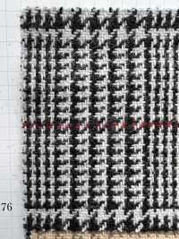 68500 1/10 Tweed Check [en Utilisant Du Fil De Laine Recyclé][Fabrication De Textile] VANCET Sous-photo