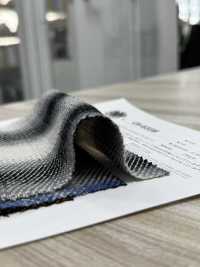 CH-6338 Triple Yarn Twill Ombre Check[Fabrication De Textile] Fibre Kuwamura Sous-photo