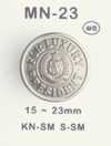 MN23 Bouton en métal
