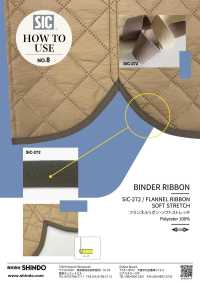 SIC-272 Ruban De Flanelle/extensible Doux[Ruban Ruban Cordon] SHINDO(SIC) Sous-photo