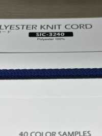 SIC-3240 Cordon Tricoté En Polyester Recyclé[Ruban Ruban Cordon] SHINDO(SIC) Sous-photo