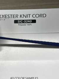 SIC-3240 Cordon Tricoté En Polyester Recyclé[Ruban Ruban Cordon] SHINDO(SIC) Sous-photo