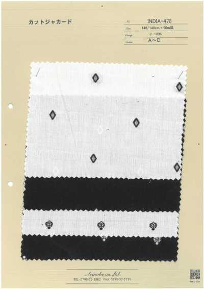 INDIA-478 Jacquard coupé