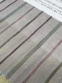35476 Fil Teint 30 Fils Simples Coton/lin Multi-rayures[Fabrication De Textile] SUNWELL Sous-photo