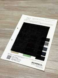 35477 Traitement De Lavage De Chambray En Coton Teint En Fil/ramie[Fabrication De Textile] SUNWELL Sous-photo