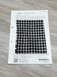76360 2/48 Gaze De Laine Carreaux Vichy[Fabrication De Textile] SUNWELL Sous-photo