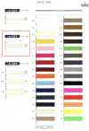 122-323 Cordon acrylique sans âme, cordon plat moyen