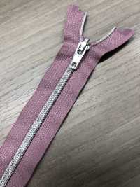 3CMOR-EL-SIL1 Fermeture éclair à Spirale METALLION® Taille 3 Argentée Ouverte YKK Sous-photo