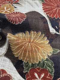 83059 Tissu à Fils Inégaux Manyofu Kikutsuru[Fabrication De Textile] VANCET Sous-photo
