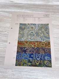 4228 SEVENBERRY® Broadcloth Élégant Vintage Kika Paisley[Fabrication De Textile] VANCET Sous-photo