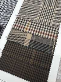8615 Gabardine à Carreaux Haute Densité 30 Fils[Fabrication De Textile] VANCET Sous-photo