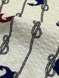 82161 SEVENBERRY® Ripple Cross The Sea Est La Romance D'un Homme Ancre Et Corde[Fabrication De Textile] VANCET Sous-photo