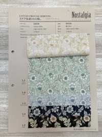 83039 SEVENBERRY® Lawn Nostalgia Collection Feuilles De Récupération Naturelles Hana Sarasa[Fabrication De Textile] VANCET Sous-photo