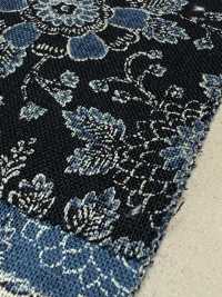 83045 Tissu Japonais à Fils Irréguliers SEVENBERRY®, Petit Chrysanthème[Fabrication De Textile] VANCET Sous-photo