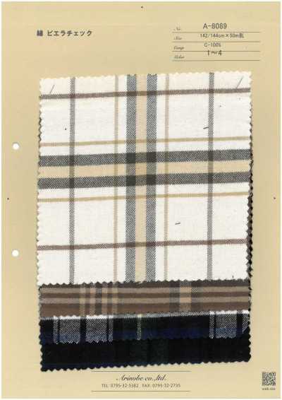 A-8089 Carreaux Viyella en coton