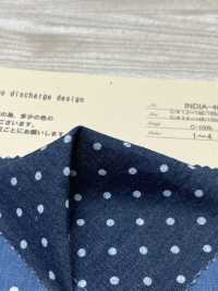 INDIA-466 Conception De Décharge Indigo[Fabrication De Textile] ARINOBE CO., LTD. Sous-photo