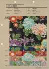 850425 SEVENBERRY® Motif Japonais Rare Avec Rayures Et Fleurs