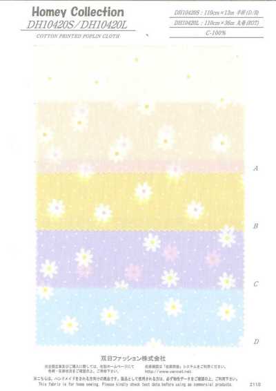 DH10420S Popeline Homie (Motif Margaret) demi-pliée