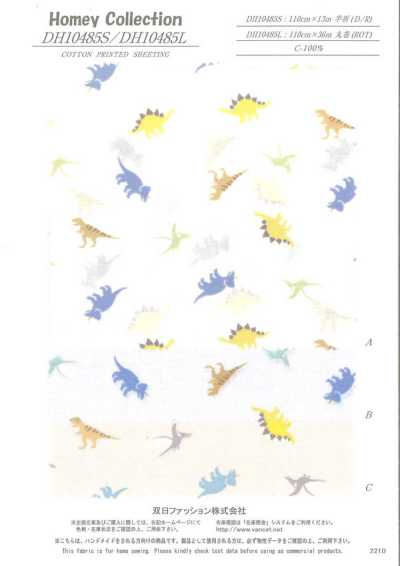 DH10485S Homie (motif dinosaure) demi-plié