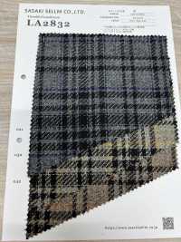 LA2832 Chèque 3ToneMix Tweed[Fabrication De Textile] SASAKISELLM Sous-photo