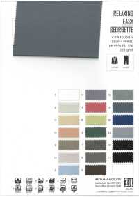 VA30060 GEORGETTE FACILE RELAXANTE[Fabrication De Textile] Matsubara Sous-photo