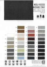 VI60003 LAINE/VISCOSE LAVABLE 2 VOIES[Fabrication De Textile] Matsubara Sous-photo