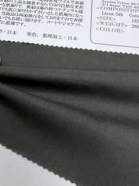 OSDC40332 Supima Cotton 80/1 & French Lin 1/60 2/1 Super Twill Sillky-Finish Des Deux Côtés Inspectés (Réversi[Fabrication De Textile] Oharayaseni Sous-photo