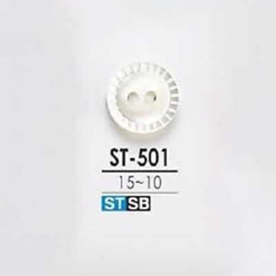 ST501 Bouton à 2 trous en coquille Takase