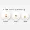 CAS3 Bouton à 4 trous en résine nylon