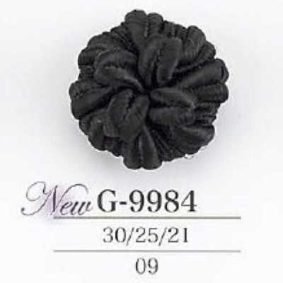 G9984 Bouton à queue tunnel en corde/résine nylon