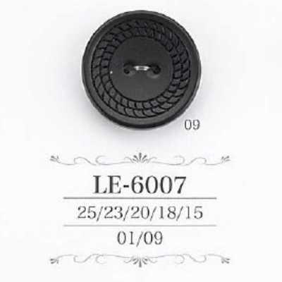 LE6007 Bouton à deux trous en résine de caséine