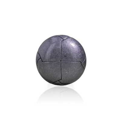 OBU4892 Bouton à tige anneau demi-rond en métal haute qualité