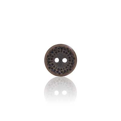 RVS6814 Bouton en résine polyester à 2 trous