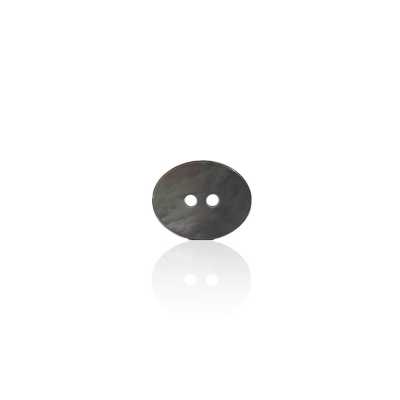 SB1037 Bouton en nacre noire à 2 trous