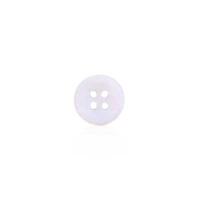 SR1024 Bouton en coquillage à 4 trous avec trou frontal