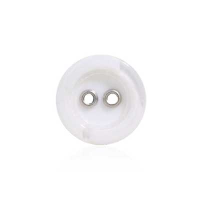 VC9782 Bouton 2 trous en laiton/résine de polyester