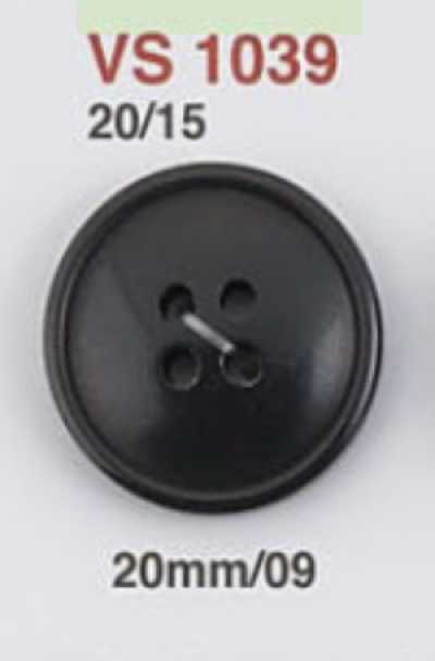 VS1039 Bouton à coudre à 4 trous en résine polyester