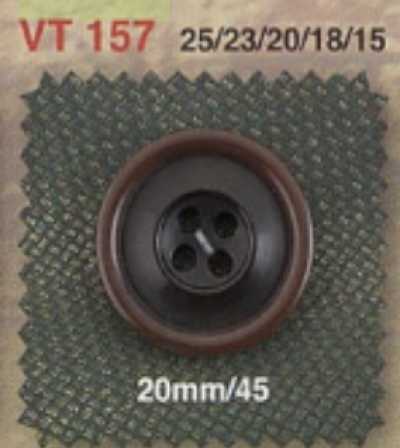 VT157 Bouton en résine polyester à quatre trous