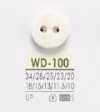 WD100 Bouton avant à 2 trous en résine polyester