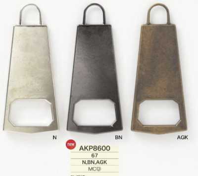 AKP8600 Pointe de fermeture éclair moulée sous pression
