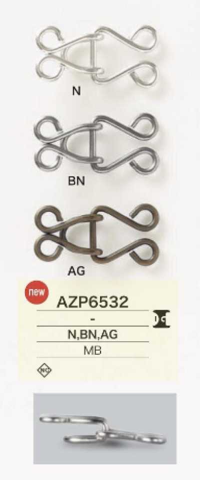 AZP6532 Agrafe à ressort en laiton