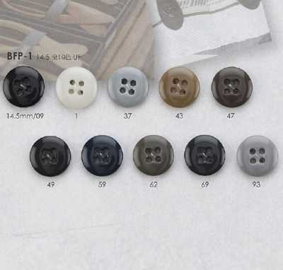 BFP1 Bouton 4 trous en résine d’urée