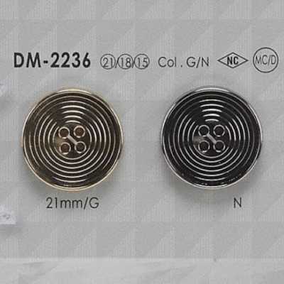 DM2236 Bouton moulé sous pression à 4 trous