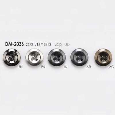 DM2036 Bouton moulé sous pression à 4 trous avec trou frontal