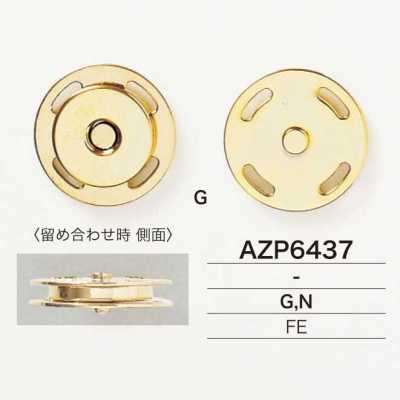 AZP6437 Bouton-pression en fer