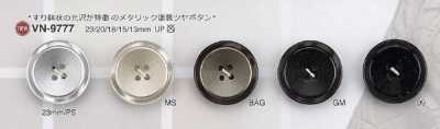 VN9777 Bouton en résine polyester à 4 trous