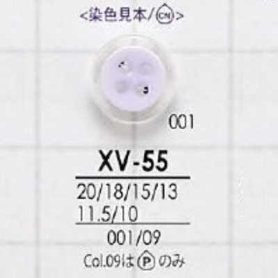 XV55 Bouton en résine polyester à 4 trous