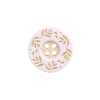 VT9974 Bouton 4 Trous En Résine Polyester
