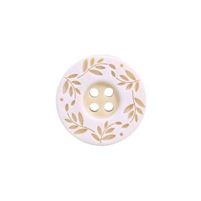 VT9974 Bouton à coudre à 4 trous en résine polyester